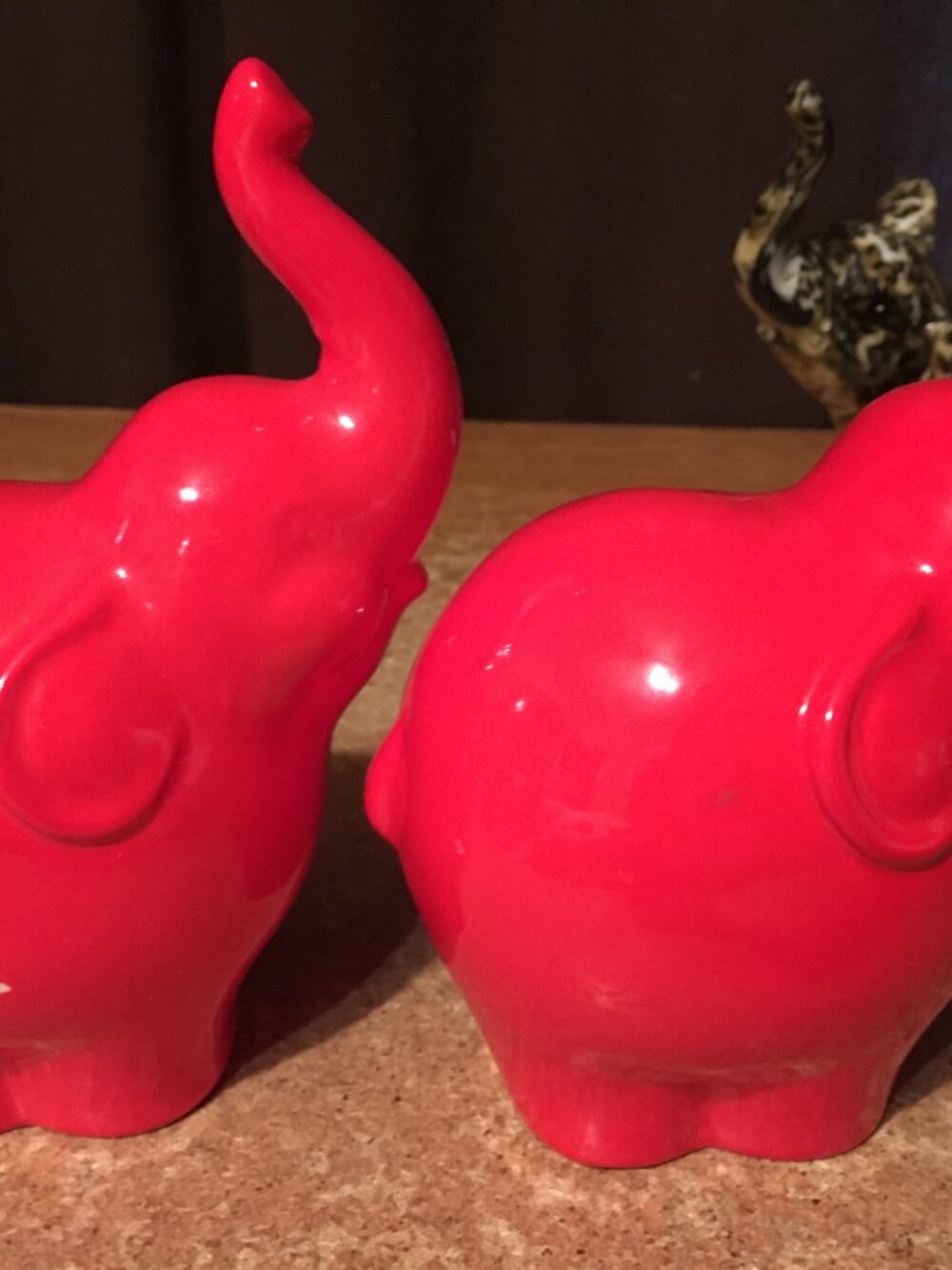 LOT OF 22 ELEPHANT FIGURES CERAMIC PORCELAIN ENESCO CIRCUS JAPAN - Picture 15 of 16